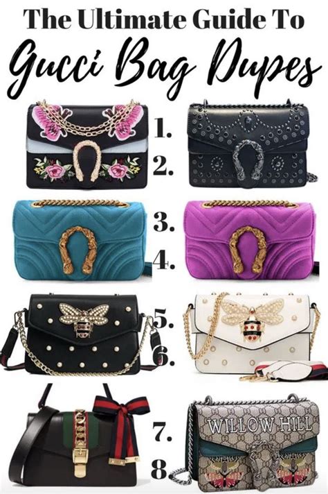 designer dupes gucci|best dupes for gucci.